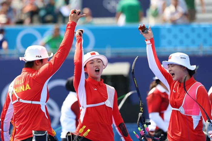 中国运动员取得新的射箭成绩 中国运动员取得新的射箭成绩