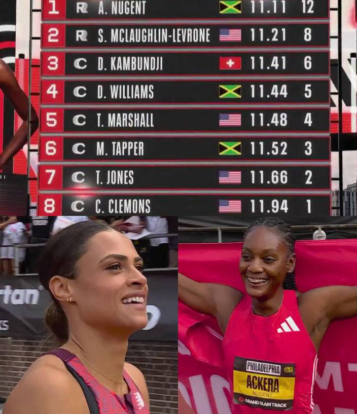 美国传奇选手创造短跑新纪录