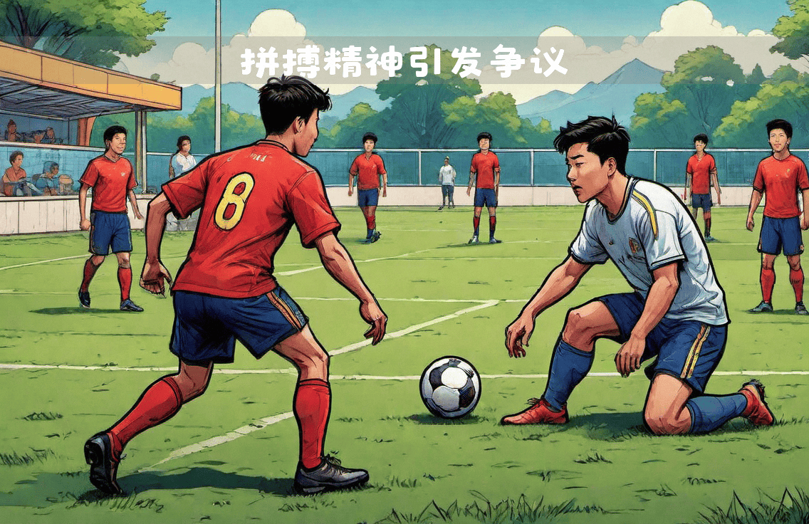 拼搏奋进：球员拼尽全力追求胜利
