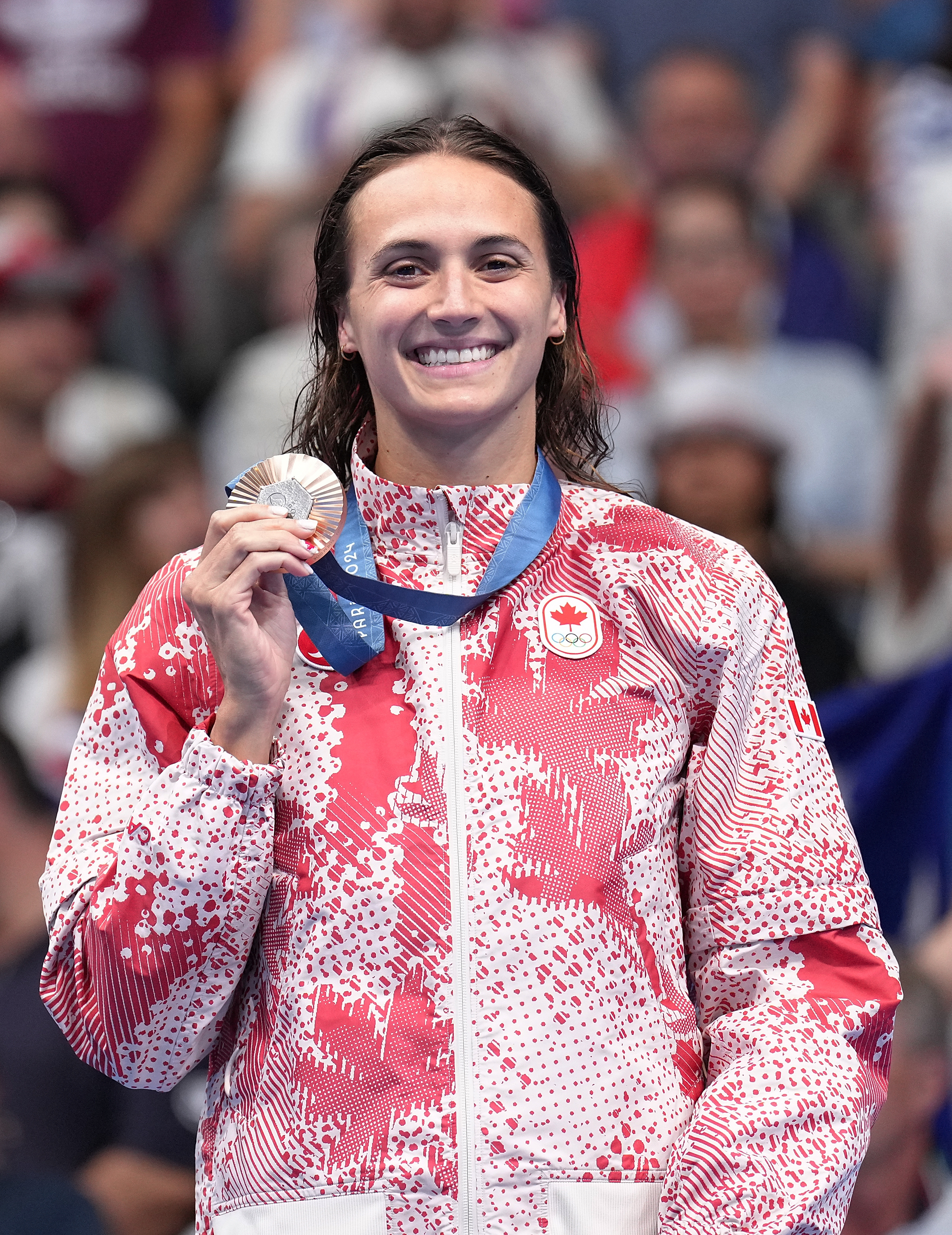 德国游泳选手女子200米自由泳获胜