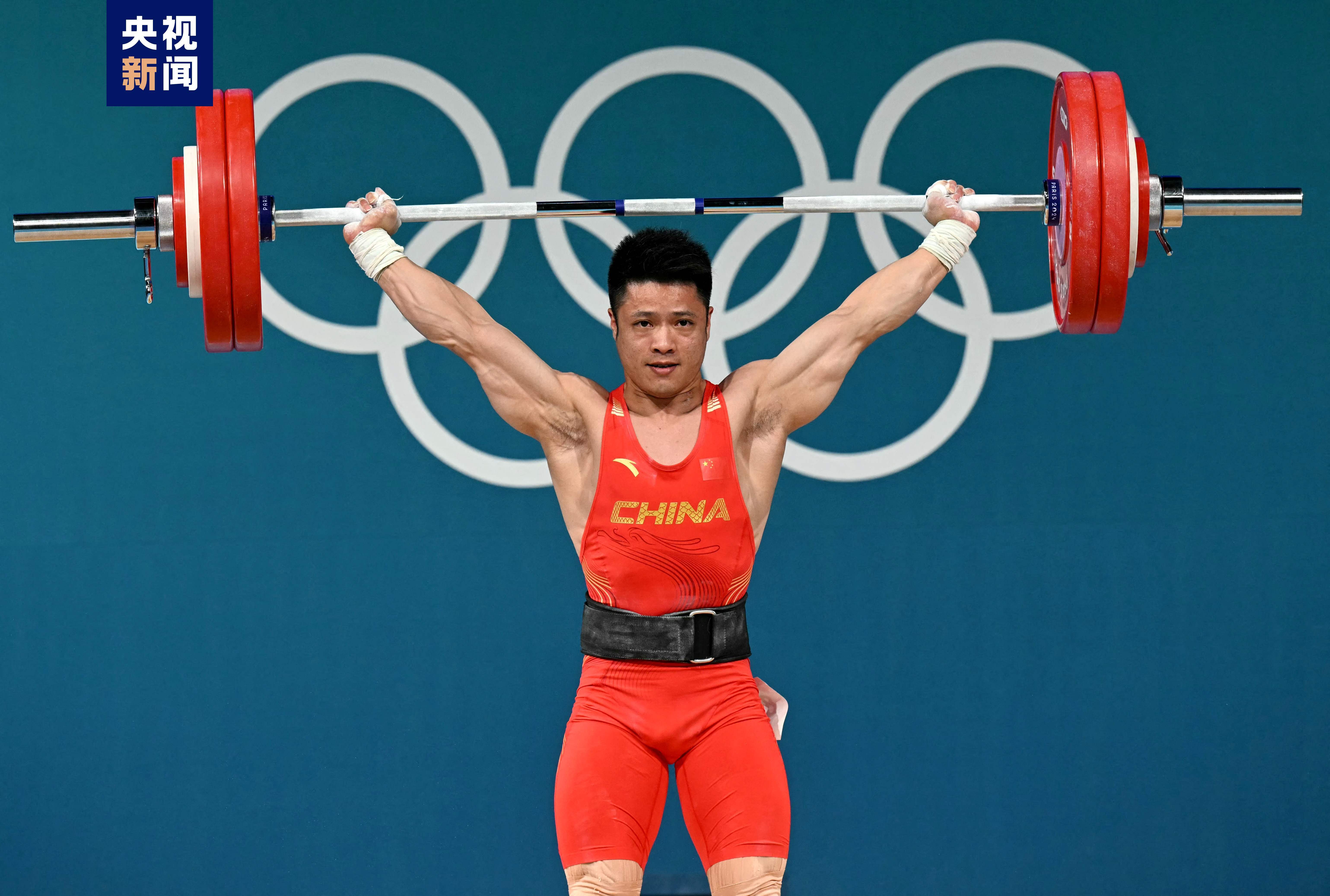 舉重比賽中，匈牙利選手表現亮眼