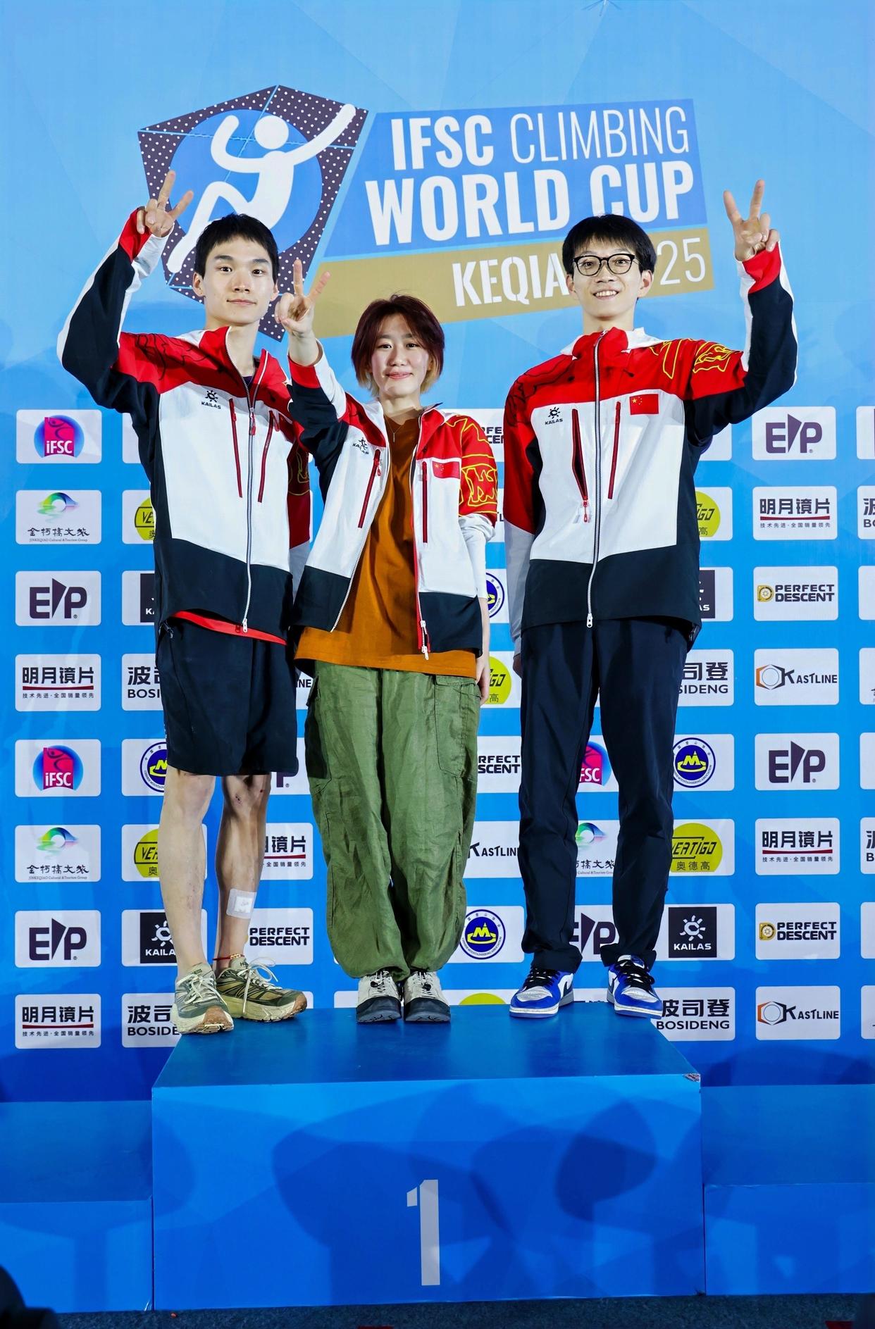 攀登高峰！运动员们实力大比拼