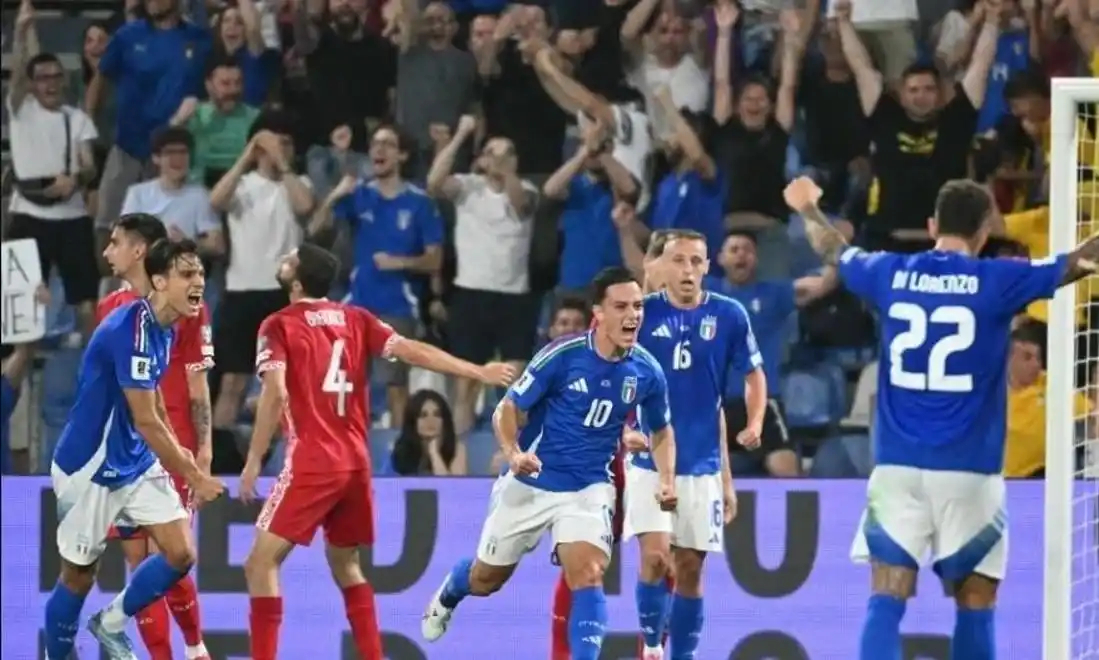意大利队险胜摩尔多瓦，小组前景一片光明