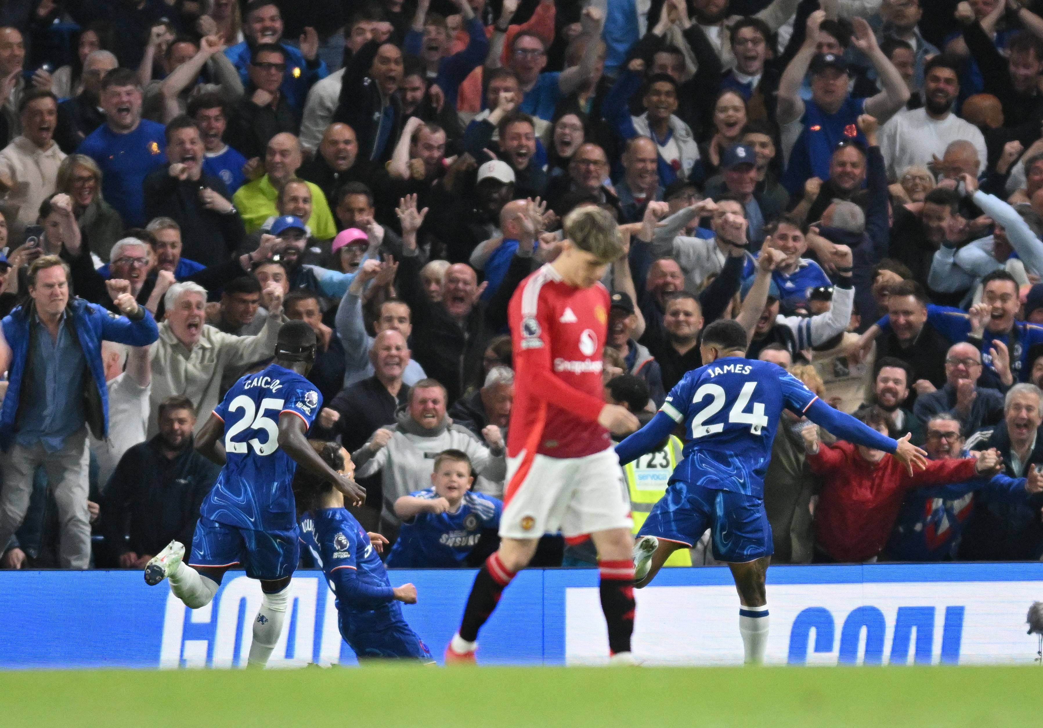 曼联完场逼平,切尔西势均力敌 曼联完场逼平,切尔西势均力敌